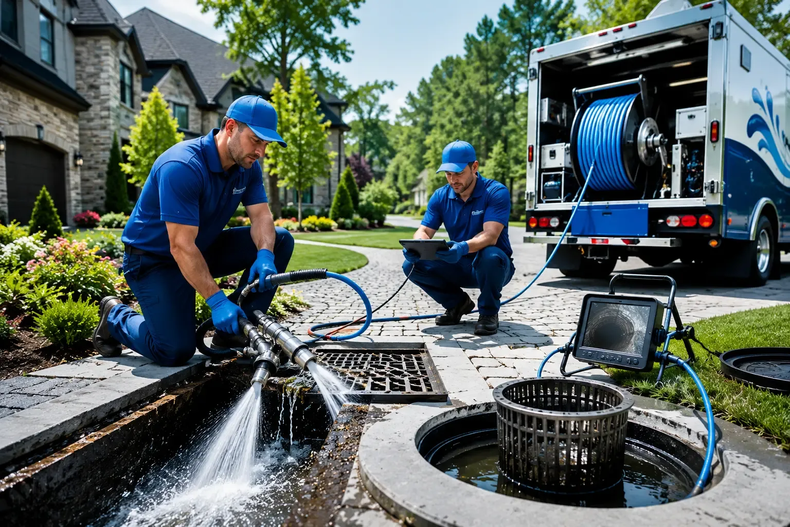 Local outdoor drain cleaning professionals in Raynham, MA